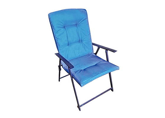 Toz Boya Çerçeveli Çok Amaçlı Çelik Veranda Açık Yastıklı Sandalye