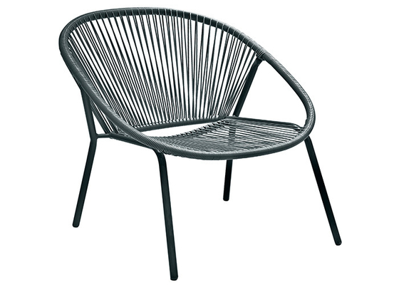 UV Dayanımlı Metal Rattan Sandalye, K.D.