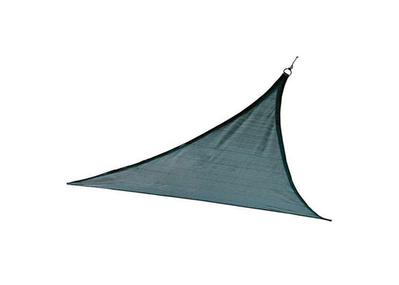 180G Polyester Bahçe Rüzgar Ekranı Suya Dayanıklı Üçgen Güneşlik Yelken