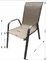 Çelik P Ayaklı Bahçe Cam Masa Ve Txetilene İstif Sandalye 7 Takım