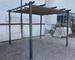 Açık Metal Kamp Yemek Çadırı 3x3M Çatı Geri Çekilebilir Perde Gazebo