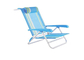 Açık Çelik Textilene Recliner Bahçe Sandalyeleri Sırt Çantası Plaj Kumu Sandalyesi
