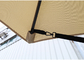 Veranda Çift Taraflı 4.5x2.65m Çelik Direkli Dış Mekan Güneş Şemsiyesi